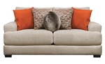 Ava Loveseat with USB Port in Cashew Fabric by Jackson Furniture - 4498-26-C