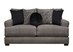 Ava Loveseat with USB Port in Pepper Fabric by Jackson Furniture - 4498-26-P