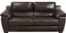 Sergio Sofa in Mahogany Leather by Jackson Furniture - 4526-03-M