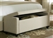 Storage Bench in Natural Linen Fabric by Liberty Furniture - LIB-100-BR47
