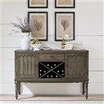 Brandywine Sideboard in Weathered Gray Finish by Liberty Furniture - 158-SB5436