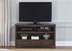 Dockside 55 Inch TV Entertainment in Tobacco Finish by Liberty Furniture - 169-TV55