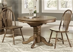 Carolina Crossing Table 3 Piece Dining Set in Antique Honey Finish by Liberty Furniture - 186-CD-3ROS