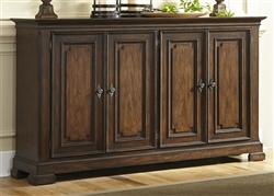 Armand Buffet in Antique Brownstone Finish by Liberty Furniture - 242-CB6440