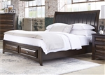 Knollwood Storage Bed in Dark Cognac Finish by Liberty Furniture - 258-BR-QSB