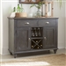Ocean Isle Buffet in Slate with Weathered Pine Finish by Liberty Furniture - 303G-CB4866