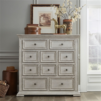 Big Valley Accent Cabinet in Whitestone Finish by Liberty Furniture - 361W-BR32