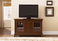 Ballentine 60-Inch TV Stand in Bronze Cherry Finish by Liberty Furniture - 383-TV60