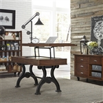 Arlington House Lift Top Writing Desk in Cobblestone Brown Finish by Liberty Furniture - 411-HO109