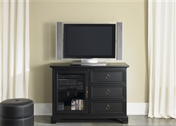 Beacon 44-Inch TV Stand in Black Finish by Liberty Furniture - 453-TV44