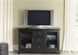 Beacon 54-Inch TV Stand in Black Finish by Liberty Furniture - 453-TV54