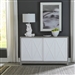 Palmetto Heights Server in Two Tone Shell White and Driftwood Finish by Liberty Furniture - 499-SR6036