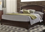 Avalon Platform Bed in Dark Truffle Finish by Liberty Furniture - 505-BR-QPL