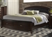 Avalon Upholstered Storage Bed in Dark Truffle Finish by Liberty Furniture - 505-BR-QSB