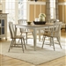 Al Fresco 5 Piece Dining Set in Driftwood & Taupe Finish by Liberty Furniture - 541-CD-5RLS