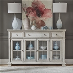 Low Country Hall Buffet in Sea Oat White Finish by Liberty Furniture - 585-HB7245