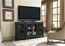 Bay Pointe 64 Inch TV Console in Rustic Black Finish by Liberty Furniture - 613-TV64