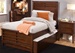 Chelsea Square Panel Bed 4 Piece Youth Bedroom Set in Burnished Tobacco Finish by Liberty Furniture - 628-BR11H