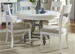 Harbor View Round Table 5 Piece Dining Set in Linen Finish by Liberty Furniture - 631-DR-5ROS
