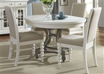 Harbor View Round Table 5 Piece Dining Set in Linen Finish by Liberty Furniture - 631-DR-O5ROS