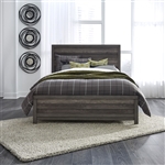 Tanners Creek Panel Bed in Greystone Finish by Liberty Furniture - 686-BR-QPB