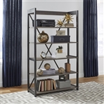 Tanners Creek Bookcase in Greystone Finish by Liberty Furniture - 686-HO201