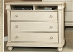 Rustic Traditions II Media Chest in Rustic White Finish by Liberty Furniture - 689-BR45