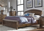 Avalon Storage Bed in Pebble Brown Finish by Liberty Furniture - 705-BR-QPBS