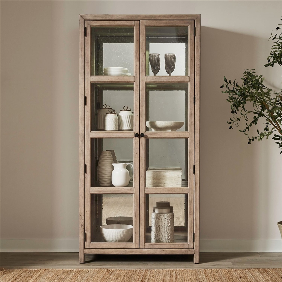Proximity Place Bunching Display Storage Cabinet in Barley Buff Finish ...