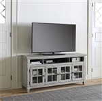 Heartland 66 Inch Entertainment TV Stand in Antique White Finish by Liberty Furniture - 824-TV66