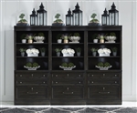 Harvest Home 6 Piece Bookcase Library Wall in Chalkboard Finish by Liberty Furniture - 879-HO147FH-3