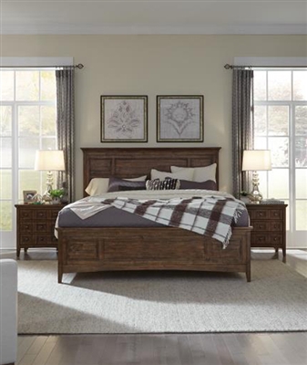 Bay Creek Panel Bed with Regular Rails by Magnussen - MAG-B4398-54