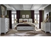 Chesters Mill 6 Piece Panel Storage Bedroom Set in Alabaster/Aged Iron Finish by Magnussen - MAG-B5405-55-SET