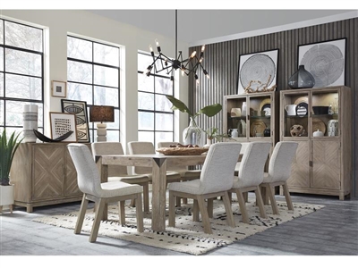 Ainsley 7 Piece Dining Room Set with Host Side Chairs by Magnussen - MAG-D5333-20-66