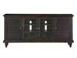 Calistoga 72 Inch TV Console in Weathered Charcoal Finish by Magnussen - MAG-E2590-05