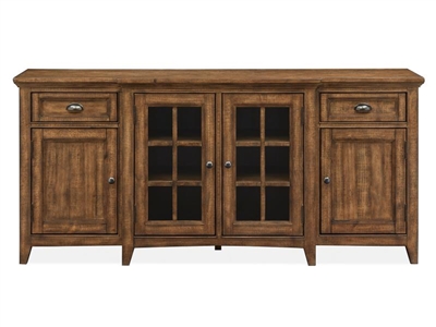 Bay Creek 70 Inch TV Console in Toasted Nutmeg Finish by Magnussen - MAG-E4398-05