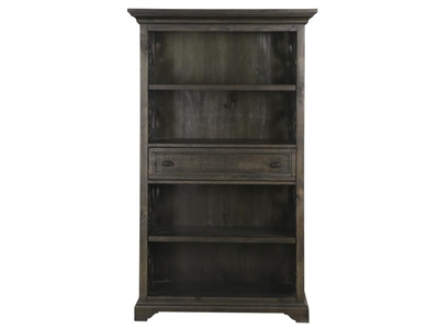 Bellamy Home Office Bookcase in Peppercorn Finish by Magnussen - MAG-H2491-20