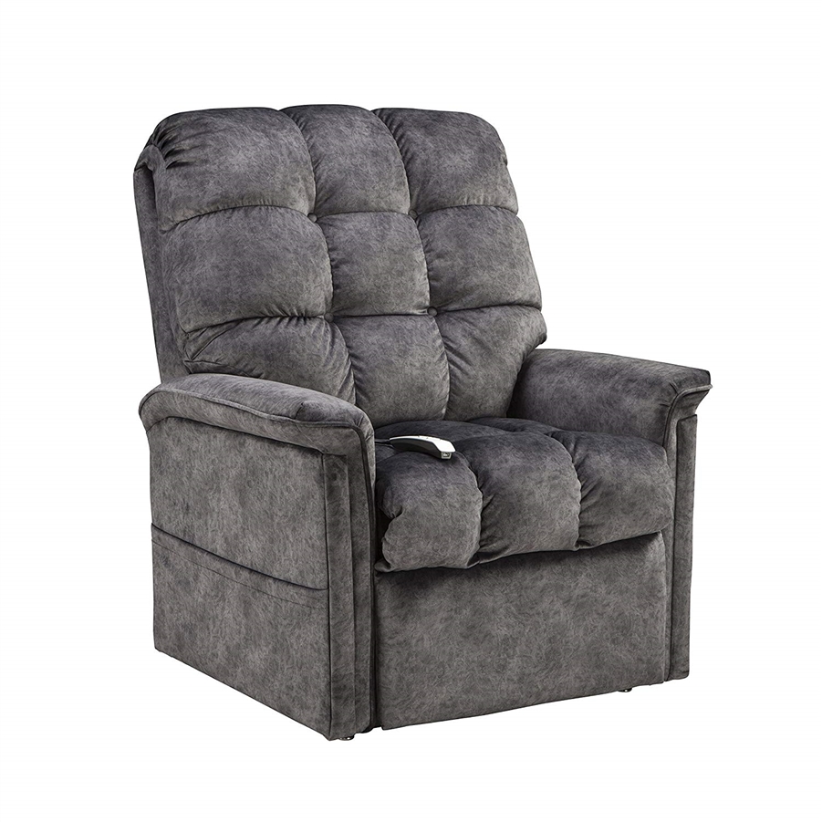 Kaysen Power Lift Chair Chaise Lounger Recliner In Graphite