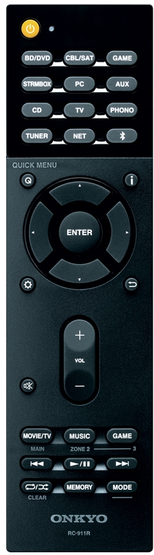 Onkyo 7.2 Channel Network Receiver ONK-TX-RZ810