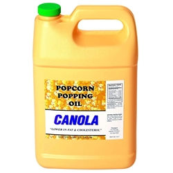 Canola Popcorn Popping Oil (Gallon) by Paragon - PAR-1017