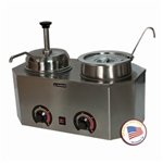 Pro-Deluxe Warmer-Dual Unit with One Ladle and One Pump by Paragon 2029E