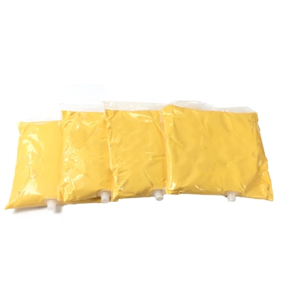 Muy Fresco 110 oz. Jalapeno Cheese Sauce Disposable Dispenser Bags (Case of 4) by Paragon - PAR-2110C