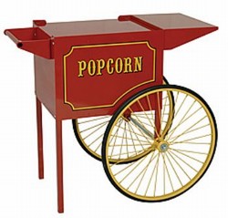Medium Red Popcorn Cart for 6oz. & 8oz. Popper 3070010