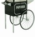 Medium Black Popcorn Cart for 8oz. Popper by Paragon 3070820