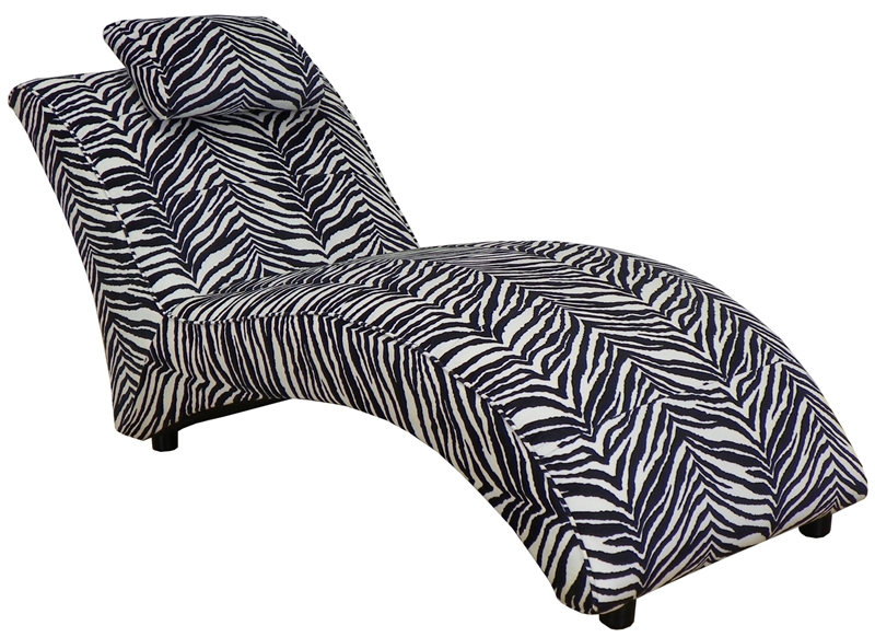 Zebra Lounger By Piedmont Pfi Lr250zebra, Zebra Shoe Chair
