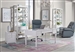 Ardent 3 Piece Home Office Set in Paris White Finish by Parker House - ARD-3-HM-OFFC