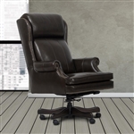 Pacific Brown Leather Desk Chair by Parker House DC#105-PBR