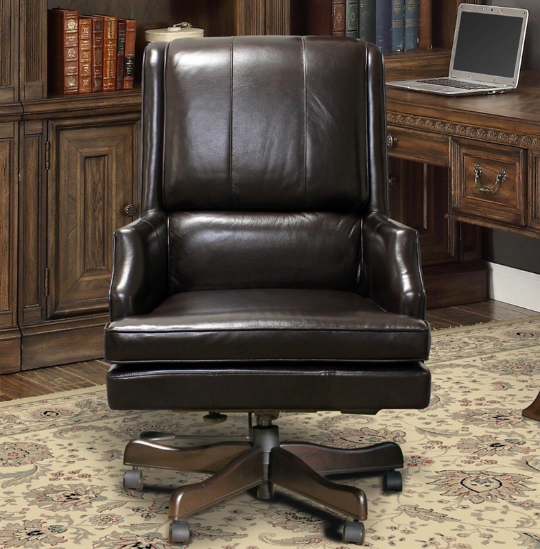 Prestige Office Chair in Sable Leather by Parker House DC ...