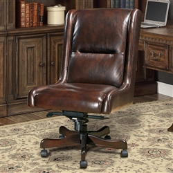 Prestige Office Chair in Cigar Leather by Parker House DC-108-CI