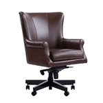 Verona Brown Leather Office Desk Chair by Parker House DC#129-VBR